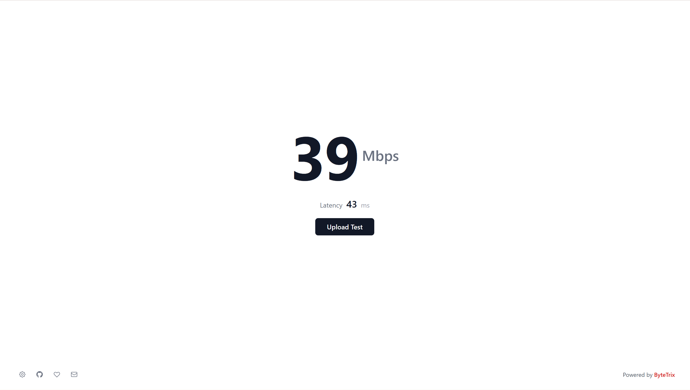 Speed Test