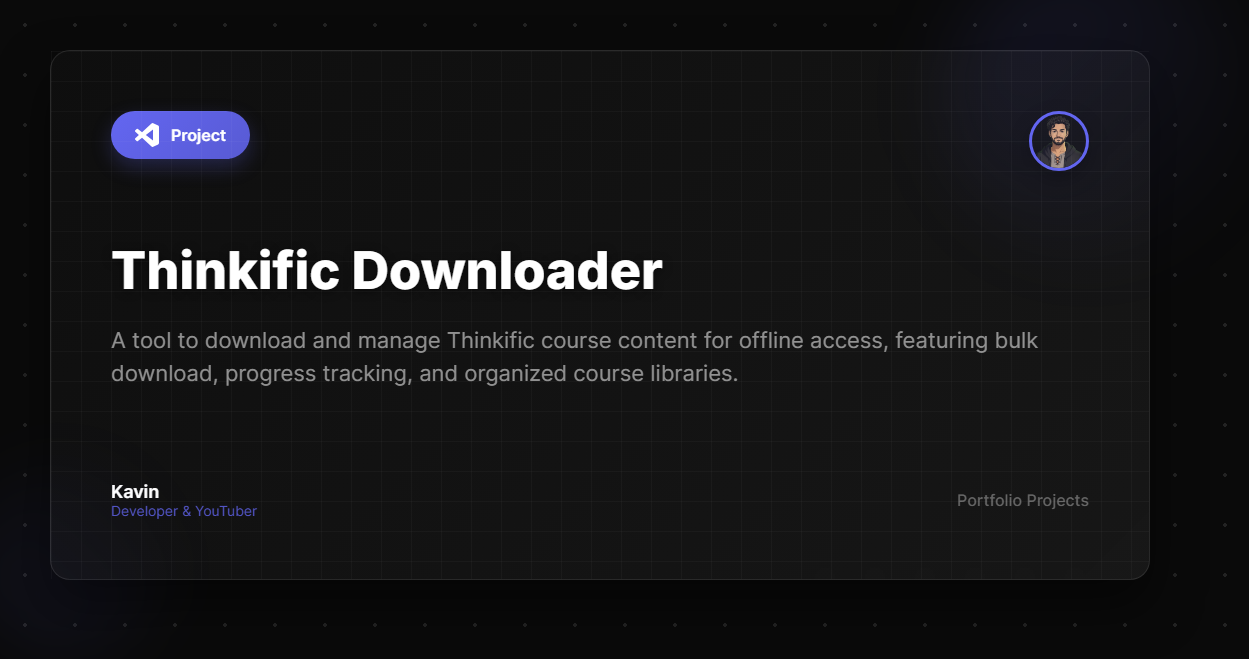Thinkific Downloader